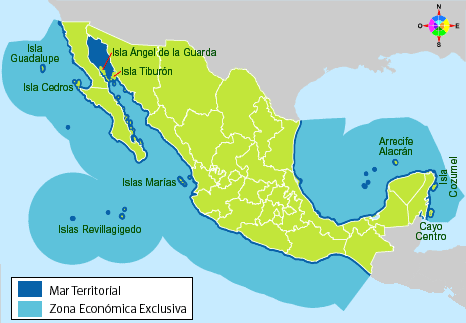 Mapa De Mexico Con Rios Y Sus Nombres